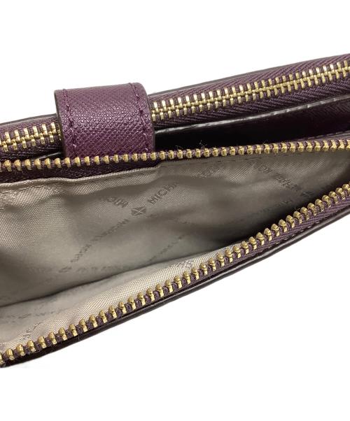 MICHAEL KORS（マイケル・コース）MICHAEL KORS (マイケルコース) 長財布 パープルの古着・服飾アイテム