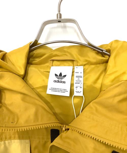 adidas Originals（アディダスオリジナル）adidas Originals (アディダスオリジナル) ウインドブレーカー イエロー サイズ:L 未使用品の古着・服飾アイテム