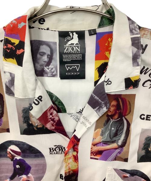 ZION（ザイオン）ZION (ザイオン) SCREP (スクレップ) 半袖シャツ ホワイト サイズ:Lの古着・服飾アイテム