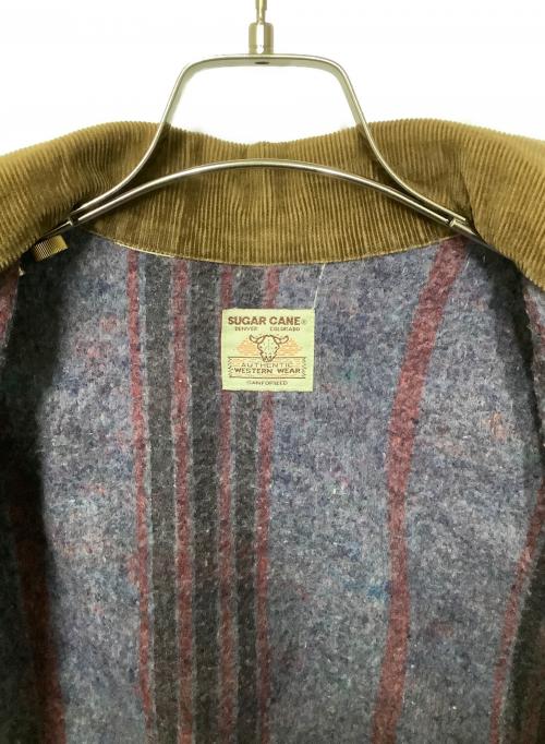 SUGAR CANE（シュガーケーン）SUGAR CANE (シュガーケーン) カバーオール ブルー×ブラウン サイズ:-の古着・服飾アイテム