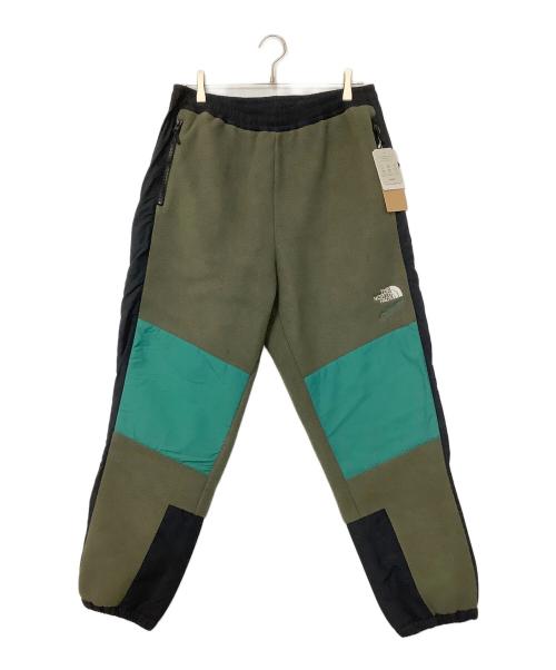 THE NORTH FACE（ザ ノース フェイス）THE NORTH FACE (ザ ノース フェイス) 92 エクストリームフリースパンツ カーキ×ブラック×グリーン サイズ:XL 未使用品の古着・服飾アイテム