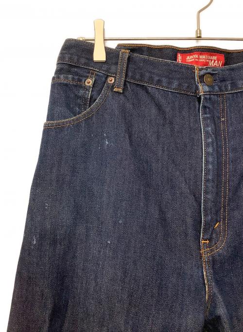 LEVI'S（リーバイス）LEVI'S (リーバイス) COMME des GARCONS JUNYA WATANABE MAN (コムデギャルソンジュンヤワタナベマン) 再構築デニムパンツ インディゴ サイズ:Sの古着・服飾アイテム