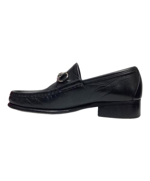 GUCCI（グッチ）GUCCI (グッチ) ホースビットローファー ブラック サイズ:6 Dの古着・服飾アイテム