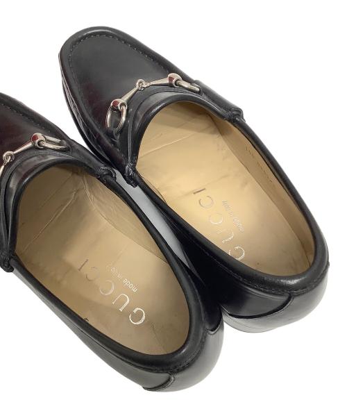 GUCCI（グッチ）GUCCI (グッチ) ホースビットローファー ブラック サイズ:6 Dの古着・服飾アイテム