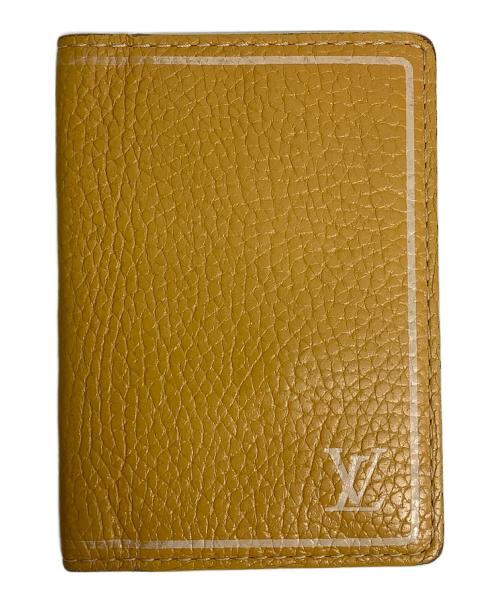 LOUIS VUITTON（ルイ ヴィトン）LOUIS VUITTON (ルイ ヴィトン) カードケース イエローの古着・服飾アイテム