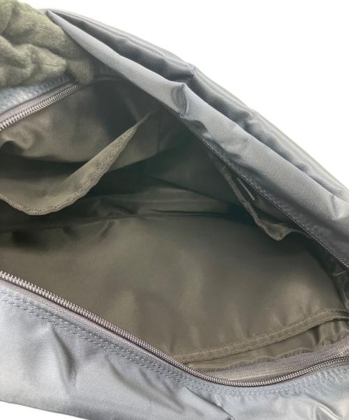 PORTER（ポーター）PORTER (ポーター) ナイロンショルダーバッグ ネイビー×ブラウンの古着・服飾アイテム