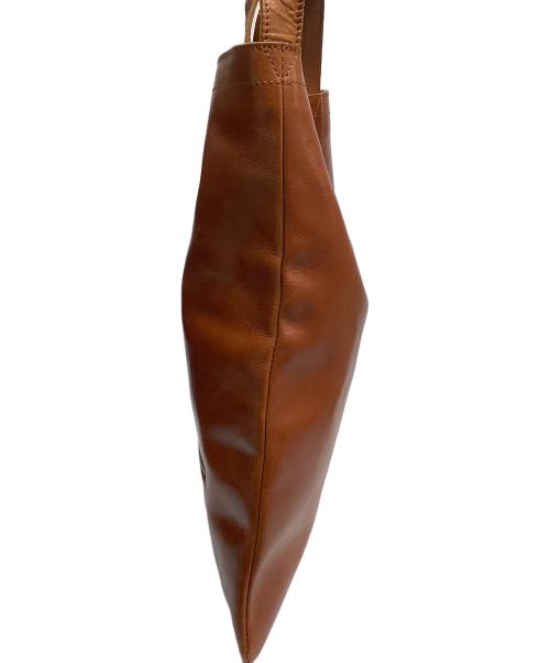 PIUORO（ピウオロ）PIUORO (ピウオロ) レザーバッグ ブラウンの古着・服飾アイテム