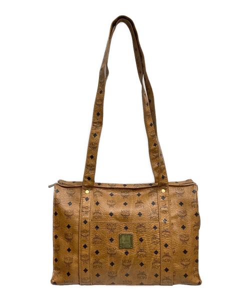 MCM（エムシーエム）MCM (エムシーエム) トートバッグ ブラウンの古着・服飾アイテム