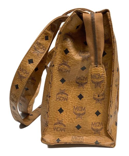 MCM（エムシーエム）MCM (エムシーエム) トートバッグ ブラウンの古着・服飾アイテム