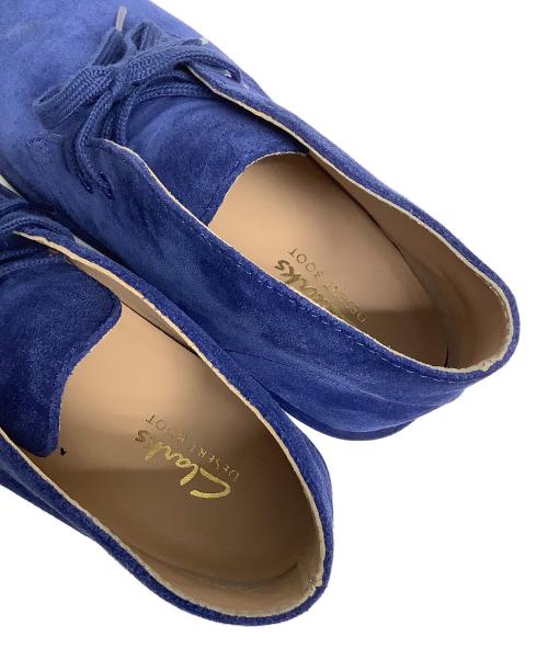 CLARKS（クラークス）CLARKS (クラークス) ブーツ ブルー サイズ:23.5cmの古着・服飾アイテム