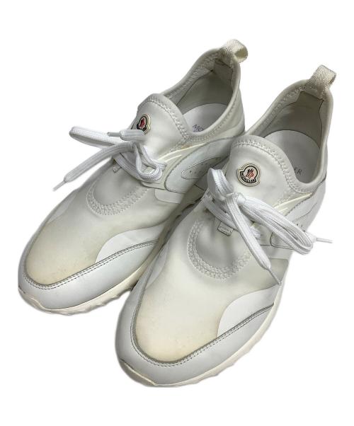 MONCLER（モンクレール）MONCLER (モンクレール) スニーカー ホワイト サイズ:-の古着・服飾アイテム