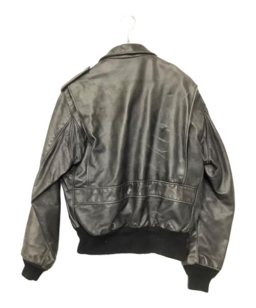 Schott（ショット）Schott (ショット) A-2レザージャケット ブラック サイズ:42の古着・服飾アイテム