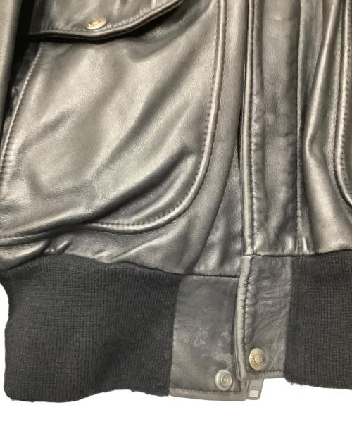 Schott（ショット）Schott (ショット) A-2レザージャケット ブラック サイズ:42の古着・服飾アイテム