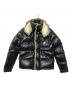 MONCLER（モンクレール）の古着「ダウンジャケット」｜ブラック×ホワイト