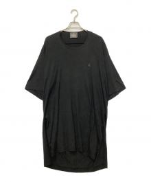 Vivienne Westwood（ヴィヴィアンウエストウッド）の古着「カットソーワンピース」｜ブラック