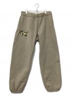 90909090）の古着「スウェットパンツ」｜ベージュ