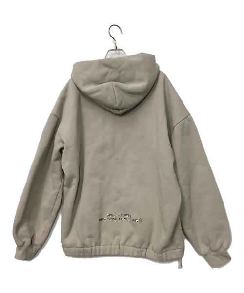 9090（9090）9090 (9090) プルオーバーパーカー ベージュ サイズ:XLの古着・服飾アイテム