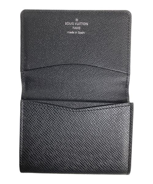 LOUIS VUITTON（ルイ ヴィトン）LOUIS VUITTON (ルイ ヴィトン) アンヴェロップ カルト ドゥ ヴィジット  ブラックの古着・服飾アイテム