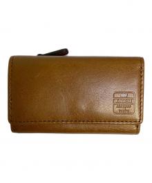 KADOYA（カドヤ）の古着「KEY CASE COMPACT WALLET」｜ブラウン