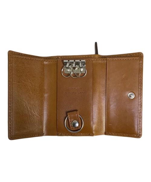 KADOYA（カドヤ）KADOYA (カドヤ) KEY CASE COMPACT WALLET ブラウンの古着・服飾アイテム