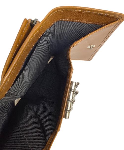KADOYA（カドヤ）KADOYA (カドヤ) KEY CASE COMPACT WALLET ブラウンの古着・服飾アイテム