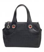 BVLGARIブルガリ）の古着「ハンドバッグ」｜ブラック
