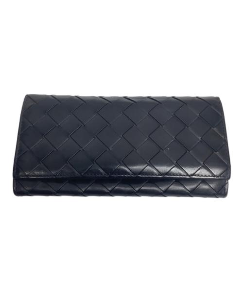 BOTTEGA VENETA（ボッテガベネタ）BOTTEGA VENETA (ボッテガベネタ) 札入れ ブラックの古着・服飾アイテム