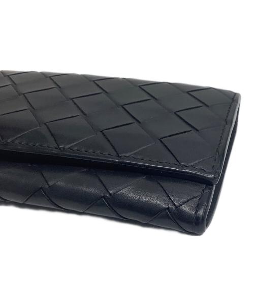 BOTTEGA VENETA（ボッテガベネタ）BOTTEGA VENETA (ボッテガベネタ) 札入れ ブラックの古着・服飾アイテム