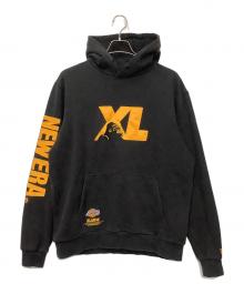 New Era×X-LARGE（ニューエラ×エクストララージ）の古着「パーカー」｜ブラック