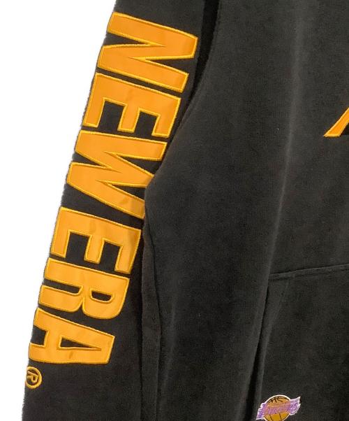 New Era（ニューエラ）New Era (ニューエラ) X-LARGE (エクストララージ) パーカー ブラック サイズ:Mの古着・服飾アイテム