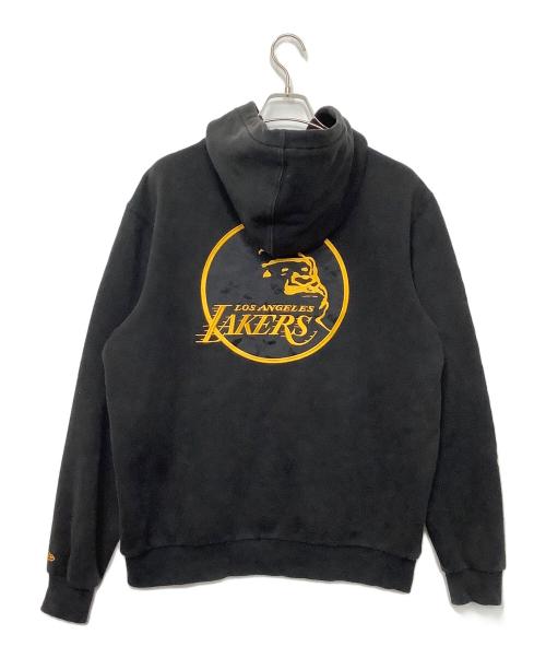 New Era（ニューエラ）New Era (ニューエラ) X-LARGE (エクストララージ) パーカー ブラック サイズ:Mの古着・服飾アイテム