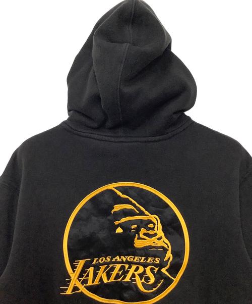 New Era（ニューエラ）New Era (ニューエラ) X-LARGE (エクストララージ) パーカー ブラック サイズ:Mの古着・服飾アイテム