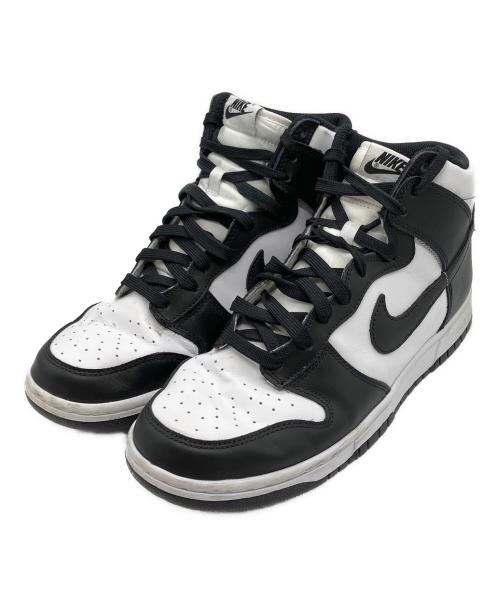 NIKE（ナイキ）NIKE (ナイキ) ハイカットスニーカー ホワイト×ブラック サイズ:27.5の古着・服飾アイテム