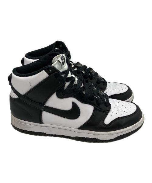 NIKE（ナイキ）NIKE (ナイキ) ハイカットスニーカー ホワイト×ブラック サイズ:27.5の古着・服飾アイテム