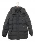TATRASタトラス）の古着「フーデッドダウンコート」｜ブラック