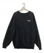 X-LARGEエクストララージ）の古着「クルーネックスウェット」｜ブラック