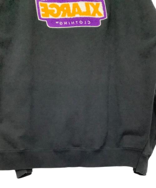 X-LARGE（エクストララージ）X-LARGE (エクストララージ) クルーネックスウェット ブラック サイズ:XLの古着・服飾アイテム
