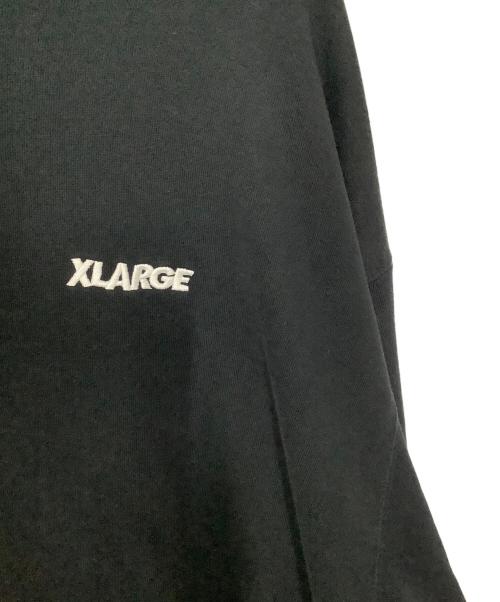 X-LARGE（エクストララージ）X-LARGE (エクストララージ) クルーネックスウェット ブラック サイズ:XLの古着・服飾アイテム