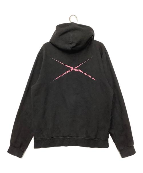 HUF（ハフ）HUF (ハフ) NEXUS7 (ネクサスセブン) プルオーバーパーカー ブラック サイズ:XLの古着・服飾アイテム