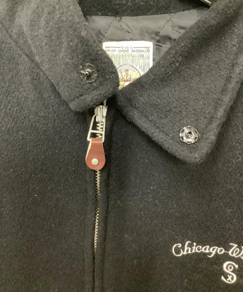 STARTER（スターター）STARTER (スターター) COOPERSTOWN COLLECTION (クーパースダウンコレクション) ウールジャケット ブラック サイズ:Lの古着・服飾アイテム