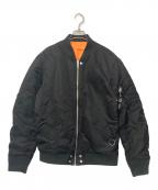 DIESELディーゼル）の古着「フライトジャケット」｜ブラック
