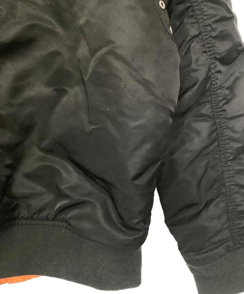 DIESEL（ディーゼル）DIESEL (ディーゼル) フライトジャケット ブラック サイズ:Mの古着・服飾アイテム