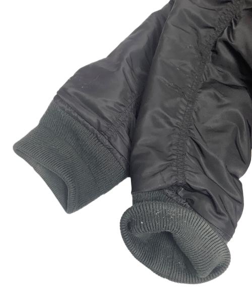 DIESEL（ディーゼル）DIESEL (ディーゼル) フライトジャケット ブラック サイズ:Mの古着・服飾アイテム