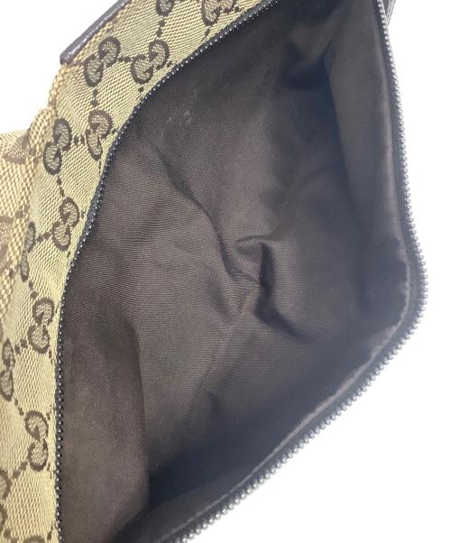 GUCCI（グッチ）GUCCI (グッチ) ショルダーバッグ ベージュ×ブラウンの古着・服飾アイテム