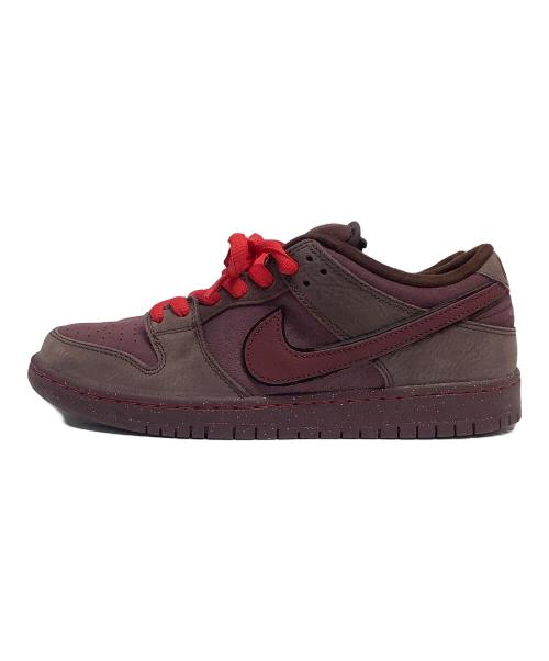 NIKE（ナイキ）NIKE (ナイキ) SB DUNK LOW PRM ボルドー サイズ:27.5cmの古着・服飾アイテム