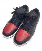 NIKEナイキ）の古着「Air Jordan 1 Low」｜ブラック×レッド
