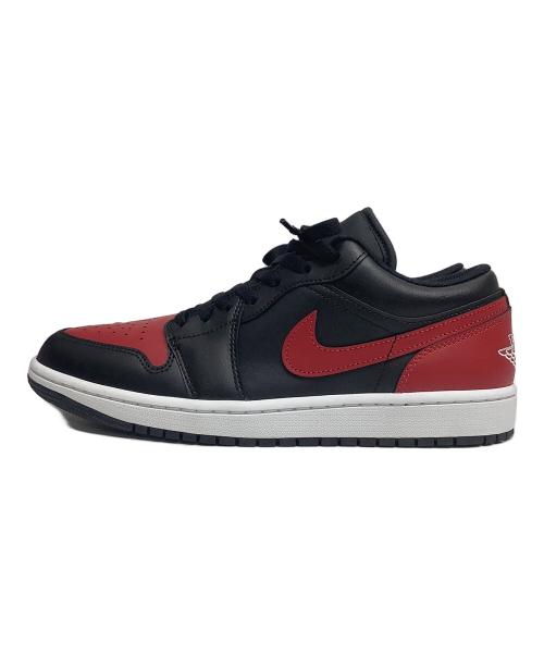 NIKE（ナイキ）NIKE (ナイキ) Air Jordan 1 Low ブラック×レッド サイズ:27.5cmの古着・服飾アイテム