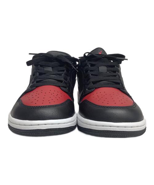 NIKE（ナイキ）NIKE (ナイキ) Air Jordan 1 Low ブラック×レッド サイズ:27.5cmの古着・服飾アイテム