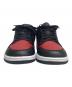 中古・古着 NIKE (ナイキ) Air Jordan 1 Low ブラック×レッド サイズ:27.5cm：16000円