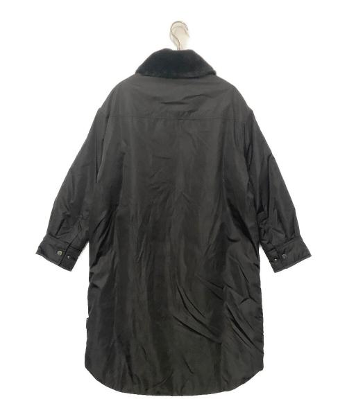 MONCLER（モンクレール）MONCLER (モンクレール) ステンカラーコート ブラック サイズ:38の古着・服飾アイテム